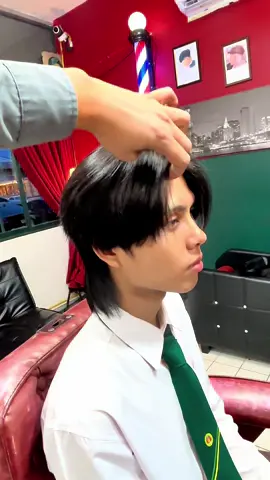 #wolfcut #ร้านตัดผมอุดร#ช่างบอม