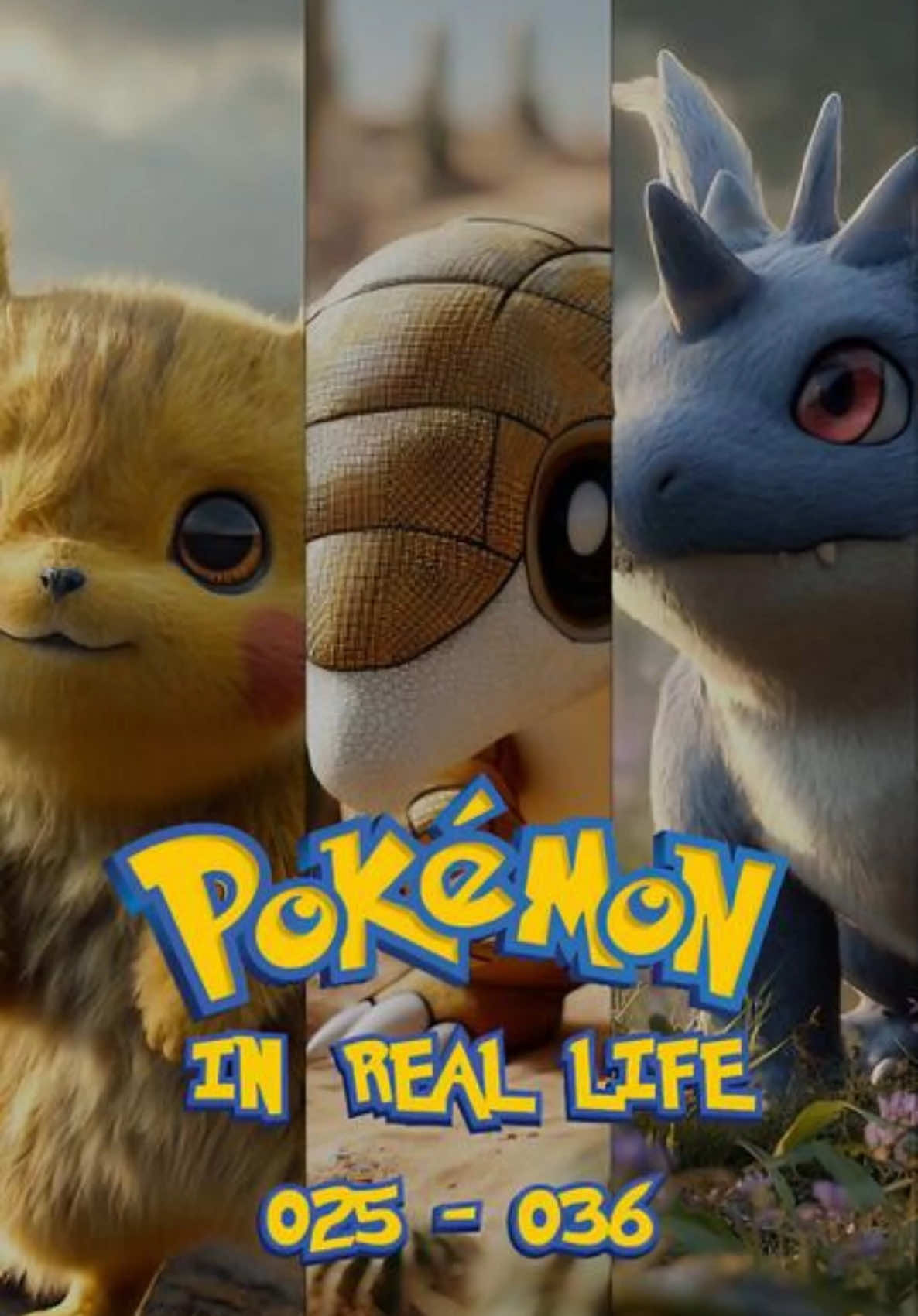 The journey continues! 12 more Pokémon reimagined as ultra-realistic 3D creations with AI. Faithful to the originals — brought into real life! 👾 025 Pikachu 026 Raichu 027 Sandshrew 028 Sandslash 029 Nidoran♀ 030 Nidorina 031 Nidoqueen 032 Nidoran♂ 033 Nidorino 034 Nidoking 035 Clefairy 036 Clefable Which one is your favorite? 👇 Comment below ⬇️ #Pokemon #PokemonTikTok #Anime #FYP #ForYouPage #PokemonCommunity #Evolution #Pikachu #Sandshrew #nidoran 