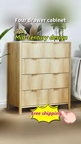 Didn’t expect this cabinet to hold everything 🤯 4 deep drawers = no more clutter, anywhere. #Giratree #Giratreefurniture #SmallSpaceSolutions #StorageGoals