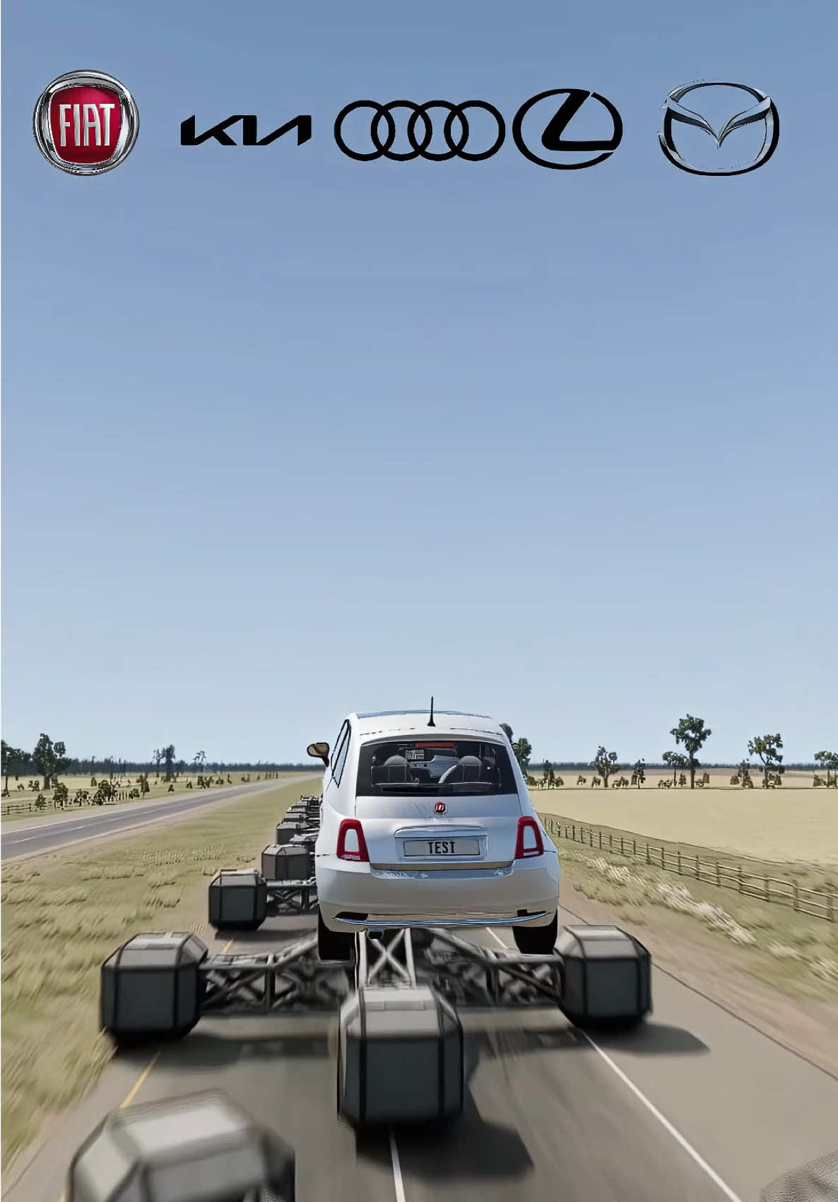 Jump Test #beamng #testhubng #carcrash #beamngdrive #gaming #fyp 