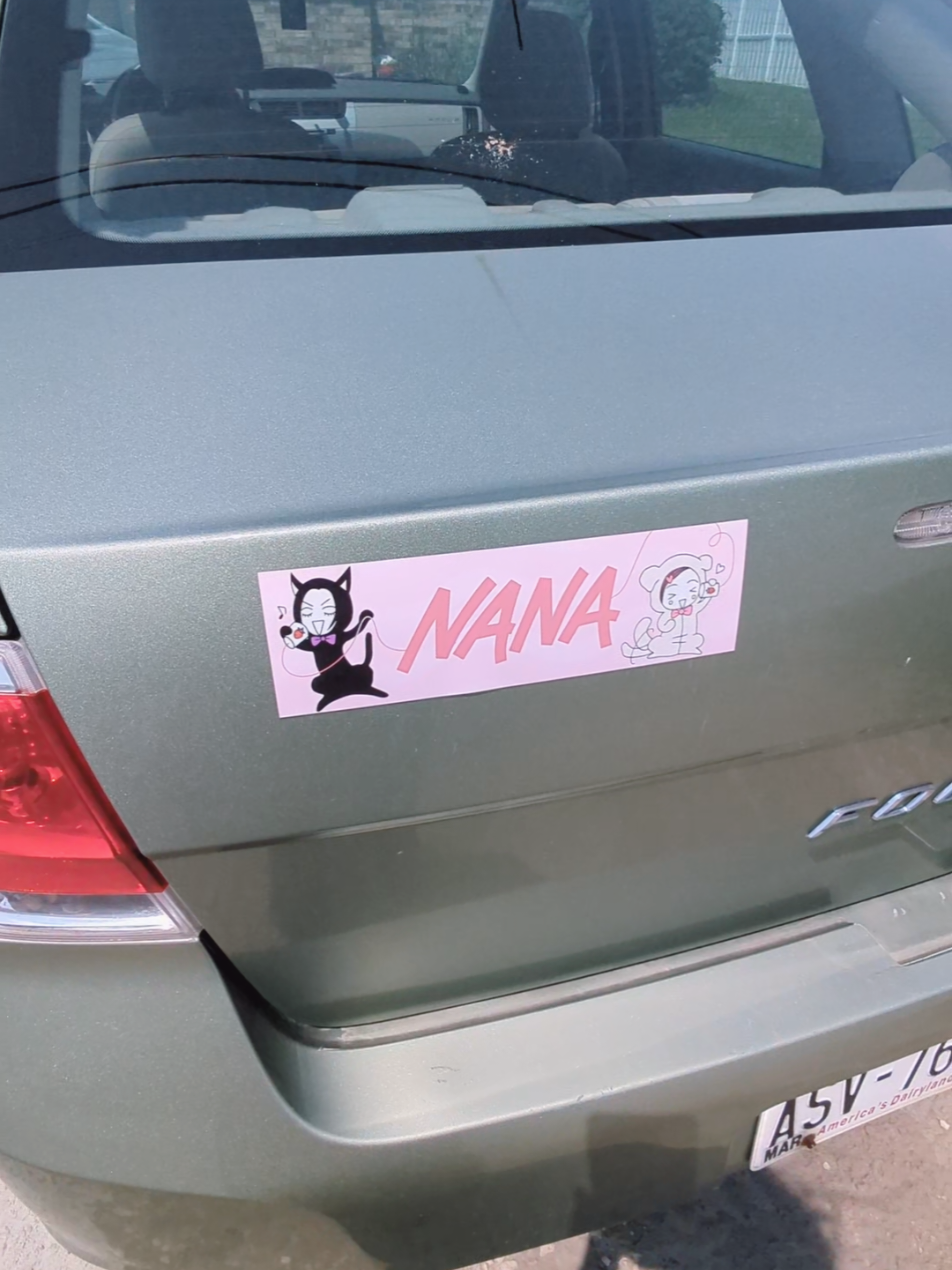 🍓 #nana #nanaanime #nanaosakicosplay #nanakomatsu #bumperstickers #SmallBusiness #cute #kawaii #anime #animetiktok #gift 