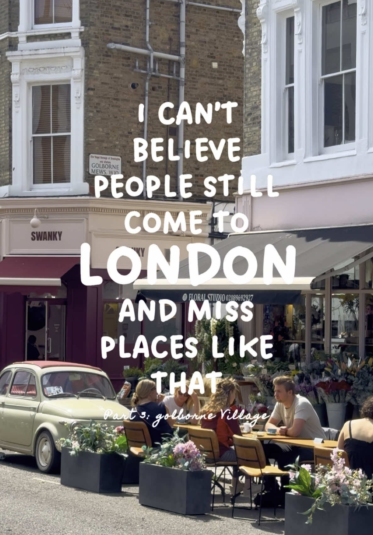 I can’t believe people come to London and still miss loves like that: Part 3 Golborne Village You’re going to want to save this one ASAP!  Every time I post about it people get so mad because they don’t want you to know about it! So if you’ve never heard of this London neighbourhood, you’ve been missing out! The best bakeries in London are here, the brunch scene is amazing, the local coffee shops top tier and the selection of boutiques and antique sellers just next level! 📍: This little hidden gem is called Golborne Village and it’s a must see for your next weekend wandering! #secretlondon #golborneroad #golbornevillage #visitlondon #fy #fyp 