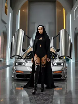 Nuns and cars. #aiart #ai #aivideo #nun #car 