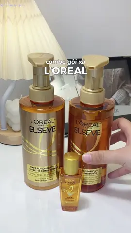 combo gội xả nhà L’Oreal siêu hot lun nè mấy bà #loreal #lorealparis #daugoi #dauxa #combogoixa #daugoiloreal 
