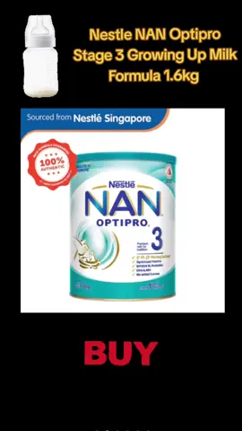 Check out [Bundle of 4] Nestle NAN Optipro Stage 3 Growing Up Milk Formula 1.6kg - From 12 Months for $344.80. Get it on Shopee now! https://s.shopee.sg/4L7SZFgnB6?share_channel_code=1 #milkpowder #nanoptipro #milkformula #nestle #nan #trend #trending #shopee #shopeehaul 