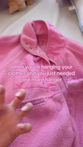 really thought i guessed the right amount of hangers😔