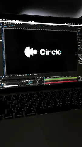Circle logo animation 😇 #logoanimation #animation #logo #motiondesign #aftereffect #animated #logodesign #fyp 
