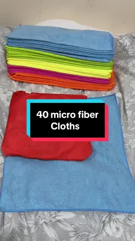 40 jumbo micro fibre cloths for £14.99 that’s 36p each don’t miss out on this bargain #microfiber #microfibrecloths #microfibercloth #jumbomicrofibercloth #cloths #cleaningcloths #carcleaning #carcleaningcloths #carcleaningproducts #cleaning #cleaningtiktok #CleanTok #cleaningproducts #cleanwithme #bargain #bundle #bulk #bulkbuy #savemoney #tiktokmademebuyit 