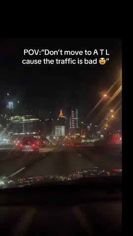 Where’s the traffic? 🤷🏽‍♂️😭 #fyp #atl 