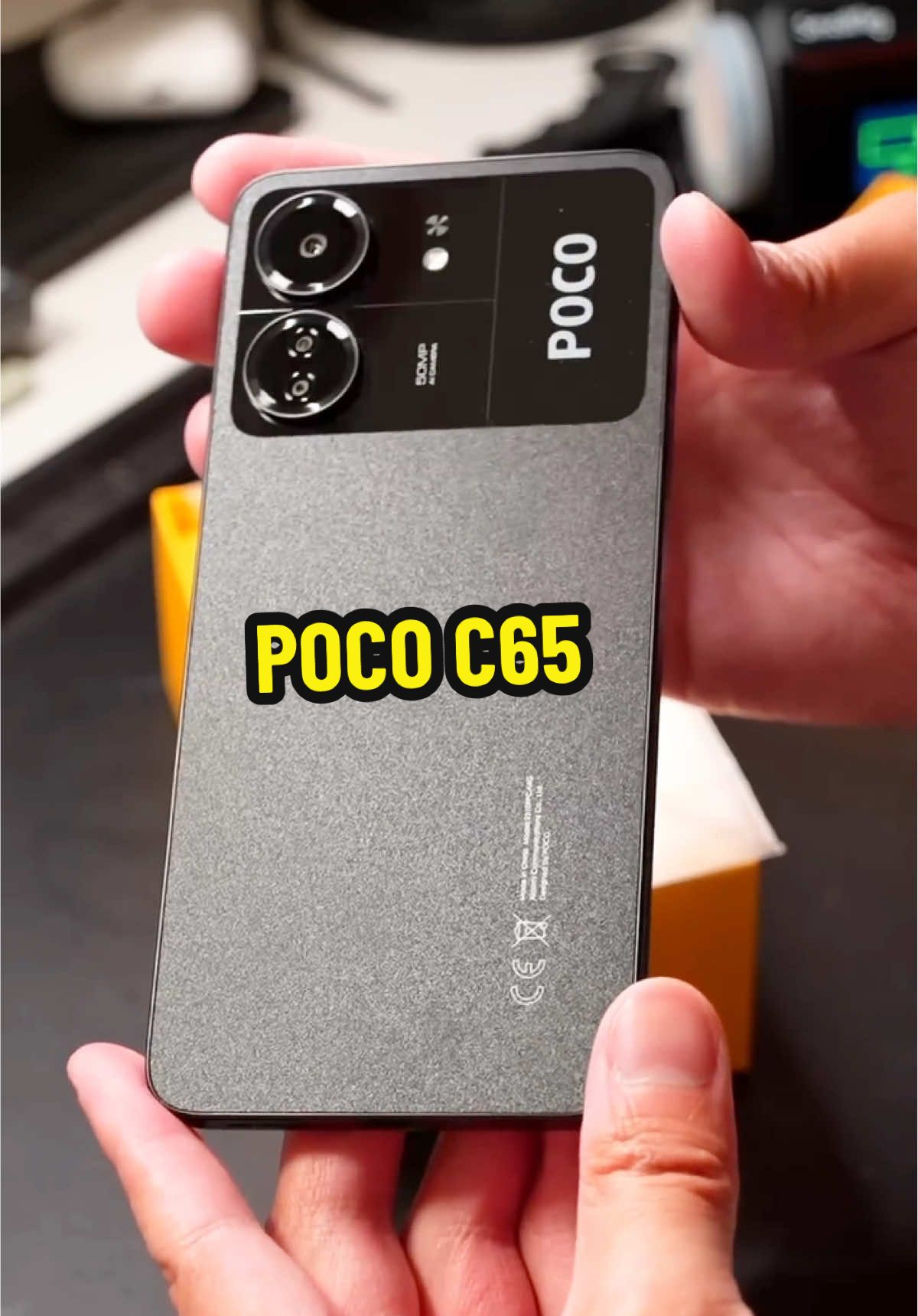 POCO C65 Smartphone 8+256GB 50MP Triple Camera 6.74