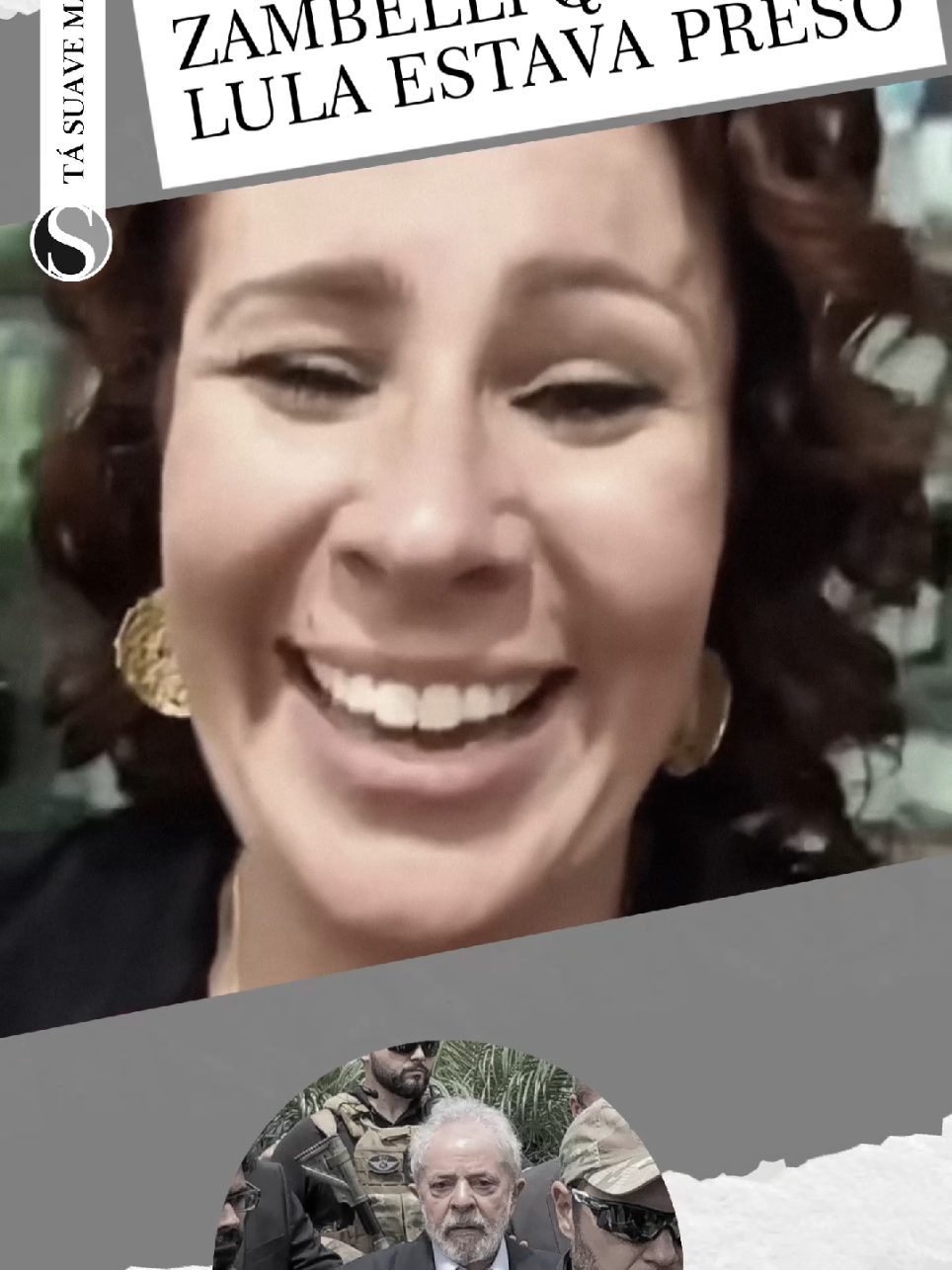 O mundo dá voltas....🌍🔁🤫 Veja o que Carla Zambelli disse sobre Lula e sua família quando o presidente Lula ainda estava na prisão. Na vez de Carla Zambelli ser presa, após ser condenada pelo Supremo Tribunal Federal, o seu discurso mudou totalmente.🗣 O mundo não gira, ele capota! 👉Diz aí se você concorda  com aquele ditado popular 