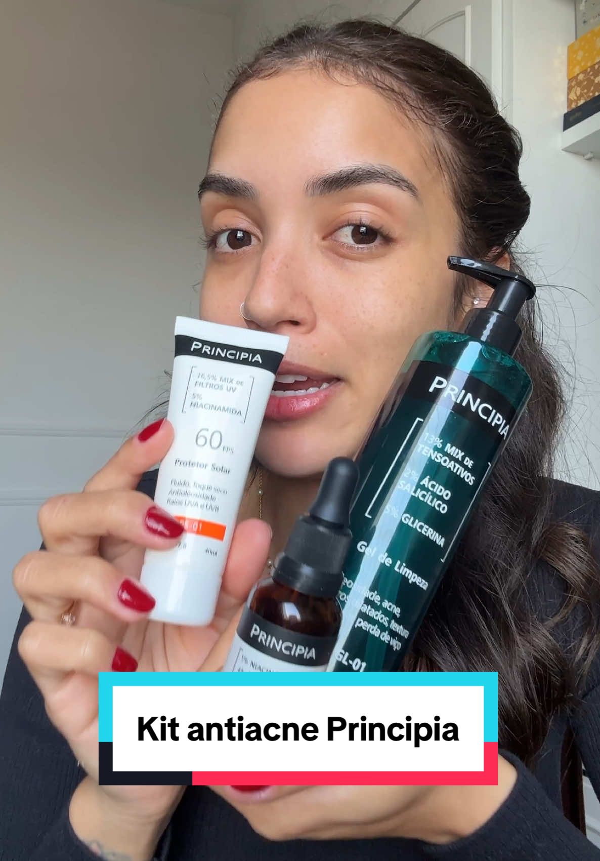 Kit Antiacne Principia ✅ Rotina básica e eficiente pra pele oleosa e acneica com apenas 3 produtos! #principiaskincare #principia #mix01 