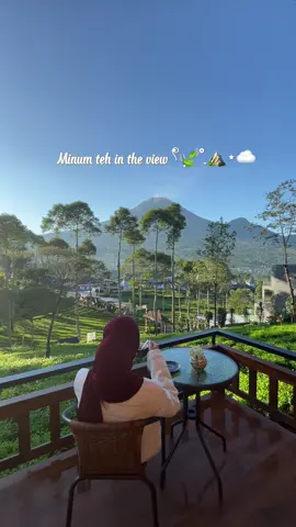 Mau staycation disini? Aku Saranin booking dari jauh jauh hari ya, taukan kenapa? View villa dengan Pemandangan kebun teh dan gunung sindoro @PANAMA THE VILLAS                 #rekomendasi #wonosobo #dieng #jawatengah #fyp 