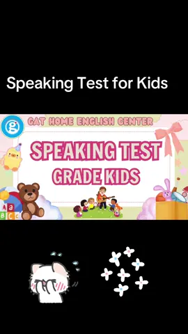 Speaking Test ☀️ for kids  Final Test 1am ngồi chỉnh sửa xong slide cho Giáo Viên chuẩn bị kiểm tra nói các bé. 😍😍😍 🍀🍀🍀#speakenglish #englishforkids #english #họctiếnganh #test 