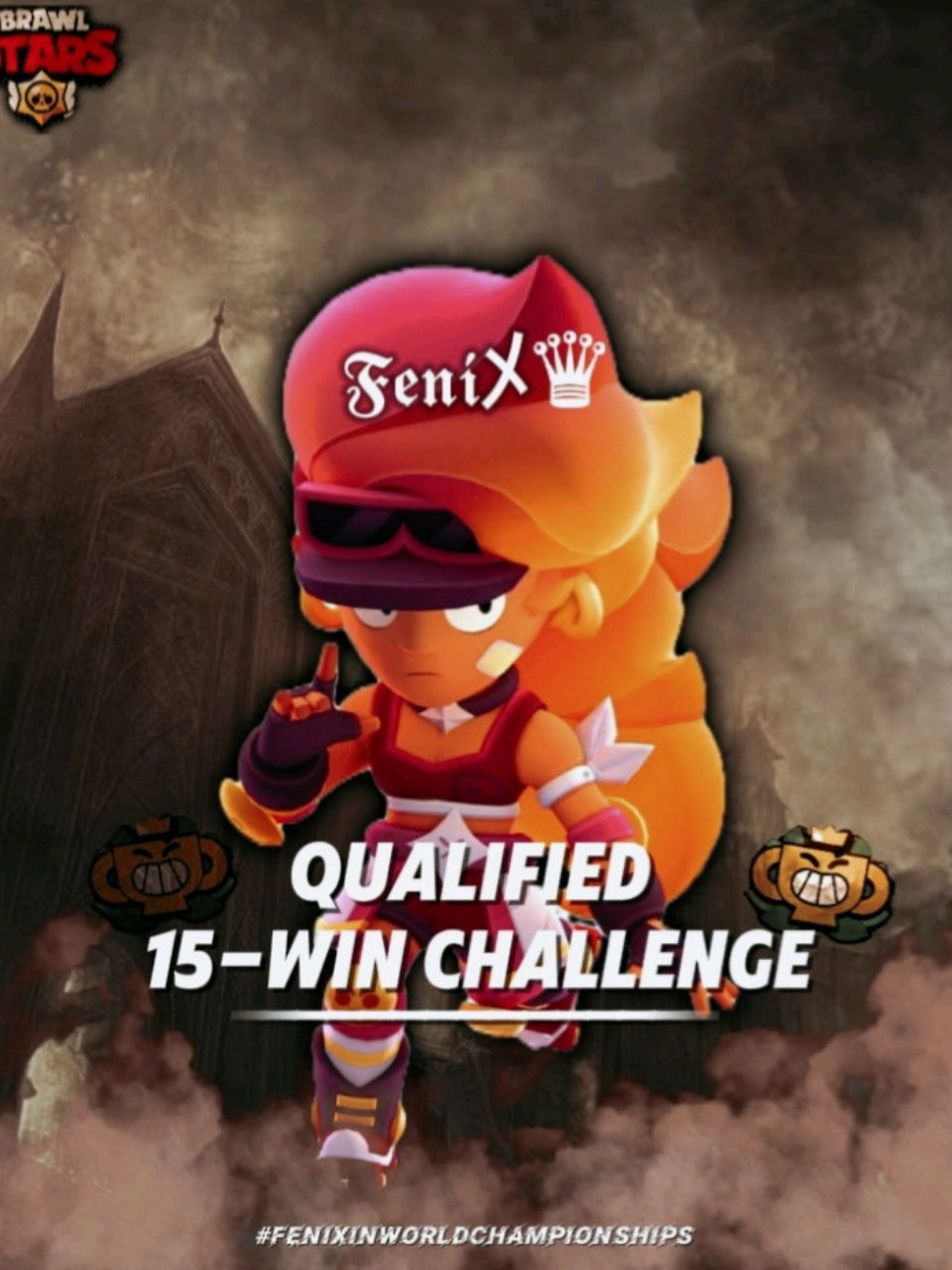 All for @GuilleVGX ❤️‍🩹. Este a sido mi primer intento de clasificarme finales mensuales aunque aun falta la otra parte, esto fue los clasificatorios de 15 victorias, creo que para ser el primer mes a estado muy bien esto es solo el titulo de una historia no escrita. Gracias por el apoyo. ❤️‍🩹🔥 #brawlstarstiktok #supercell 