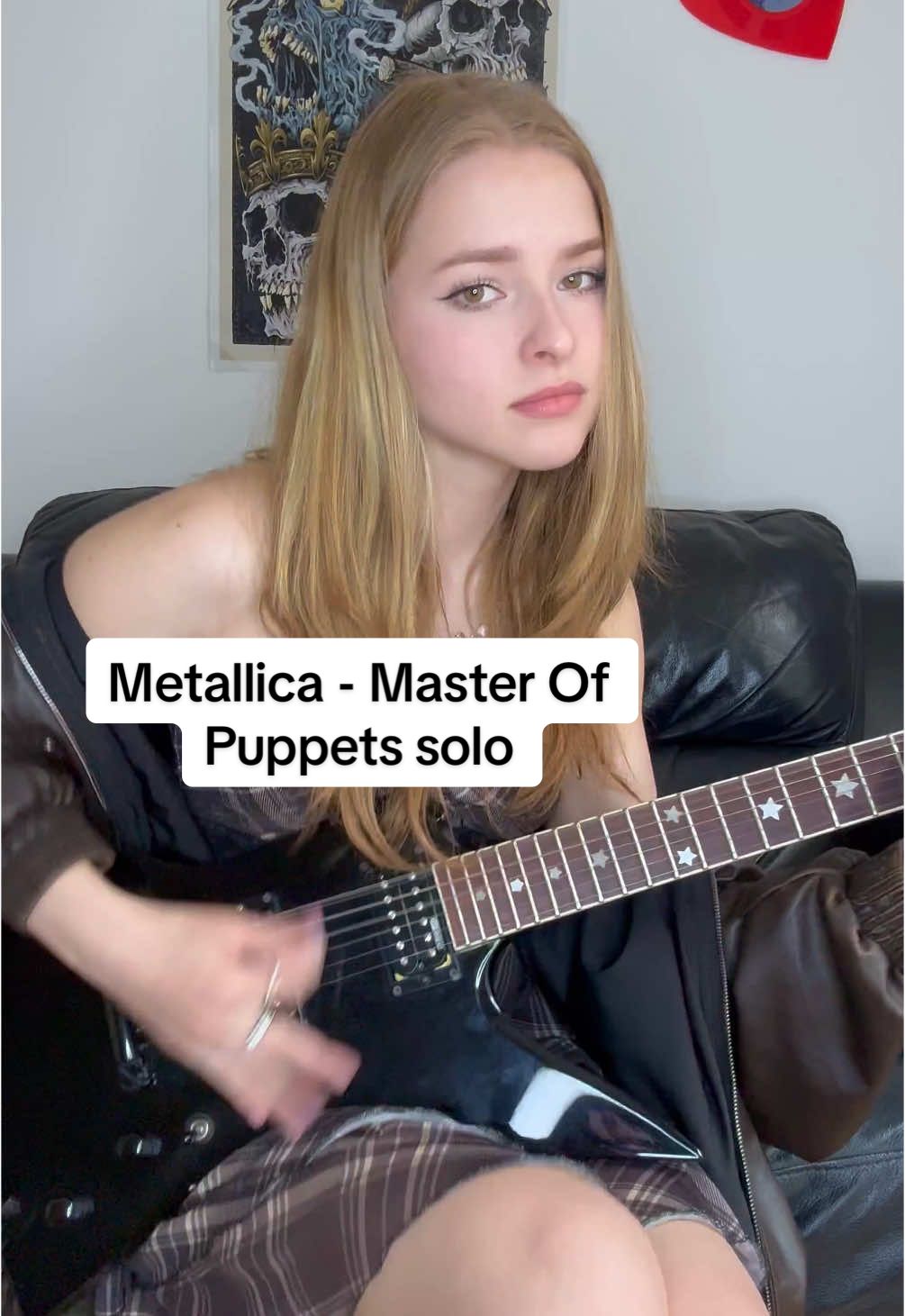 can’t get tired of this solo #guitarcover #metallica @metallica 