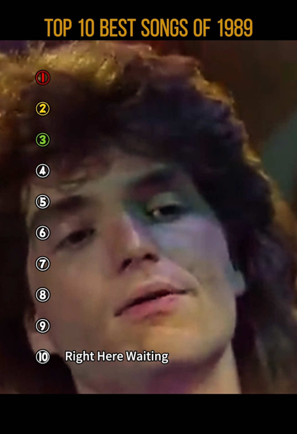Which song do you think should be #1? #bestsong #song #Music #80smusic #top10 #1989 #Flashback 