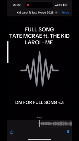 TATE MCRAE ft THE KID LAROI - ME #tatemcrae #thekidlaroi #fyp 