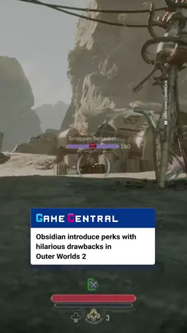 Obisidian have built a 'flaws' system that sounds chaotic. A 'chance of randomly stealing something you see' is madness. #obsidian #xbox #xboxgamesshowcase #gamingnews #gaming #outerworlds #outerworlds2