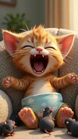 How did this happen? #storycat #cat #catsoftiktok #cutecat #aicat #catlover #ai #aivideo #kittensoftiktok #kitty #kitten #fyp