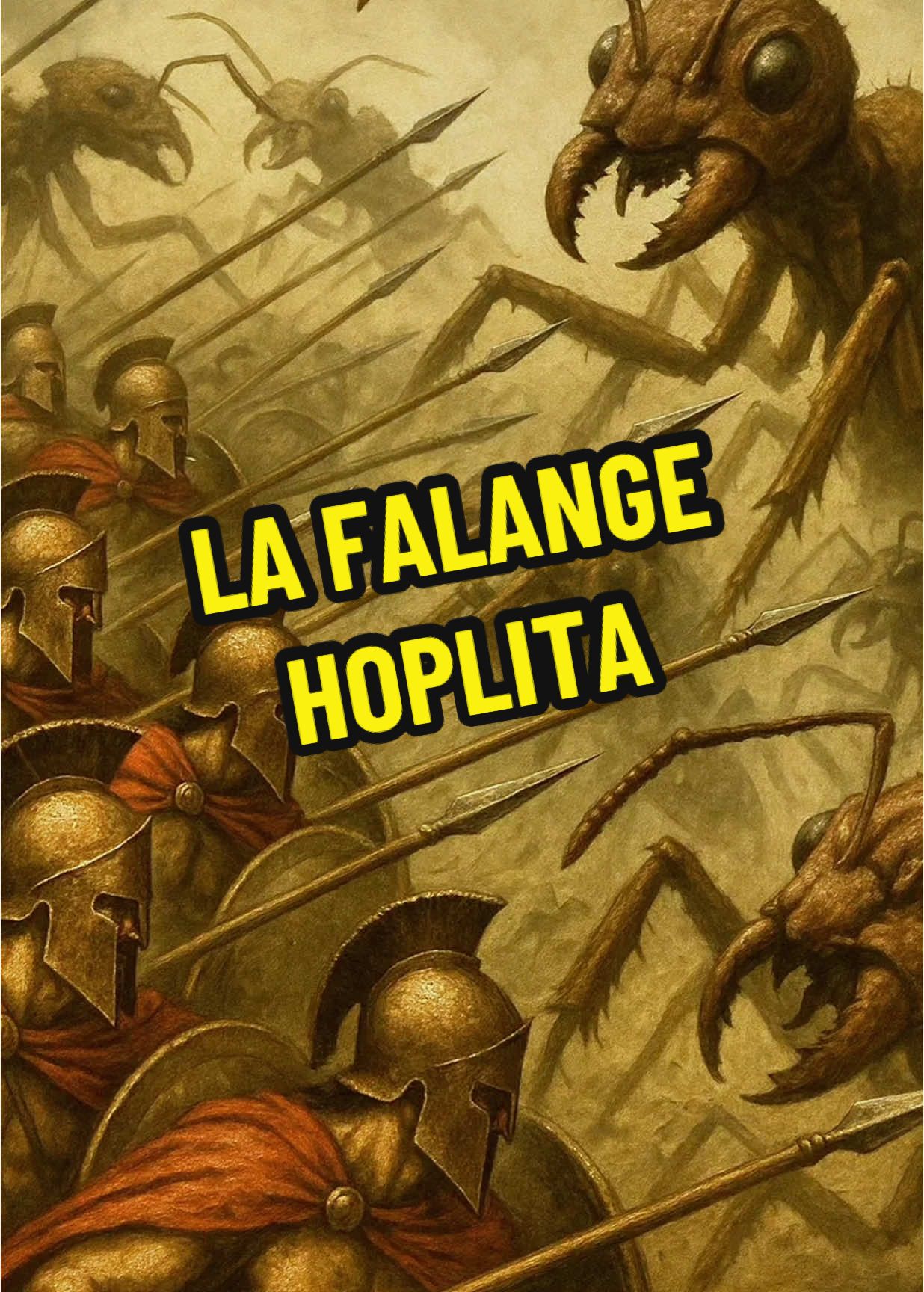 La falange griega de las hormigas #hormigas #insectos #hormiguero #curiosidades #anthouse #viral #caza #documental #