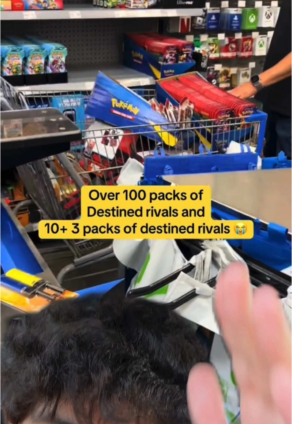 Don’t just stand there bro😭🙏 take one you waited as long as he did #pokemon #pokemoncards #pokemontiktok #pokemoncommunity #pokemontcg #fyp #fypシ #kronos #kronosclips #kronossync 