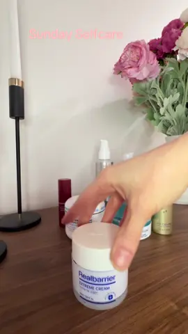 Sunday Reset - Full Self-Care Lineup Face & vibes = cleansed, calm & glowing  • @Peter Thomas Roth Labs  Sulfur Mask + Peptide Skinjection Patches • SkinSht AHA/BHA Cleanser • OGX Coconut Milk Anti-Breakage Serum • Real Barrier Extreme Cream  • Alto Advanced Serum + • Glow Enhance Dual Serum Stick Balm  • @Emergen-C  + @Bigelow Tea🤭Lemon Ginger Tea 🍋 #SelfCareSunday #SkincareRoutine #PeterThomasRoth #SkinSht #OGXBeauty #RealBarrier #AlastinSkincare #GlowEnhance #EmergenC #BigelowTea #ResetDay