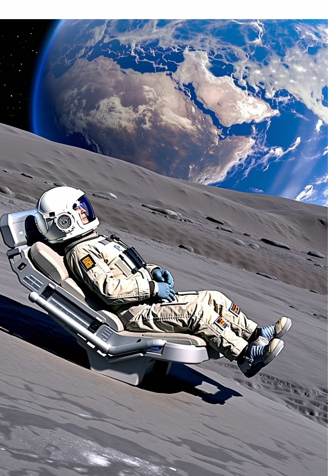 On the Moon #Astronaut #Moon #Universe #Exploration #Rocket 