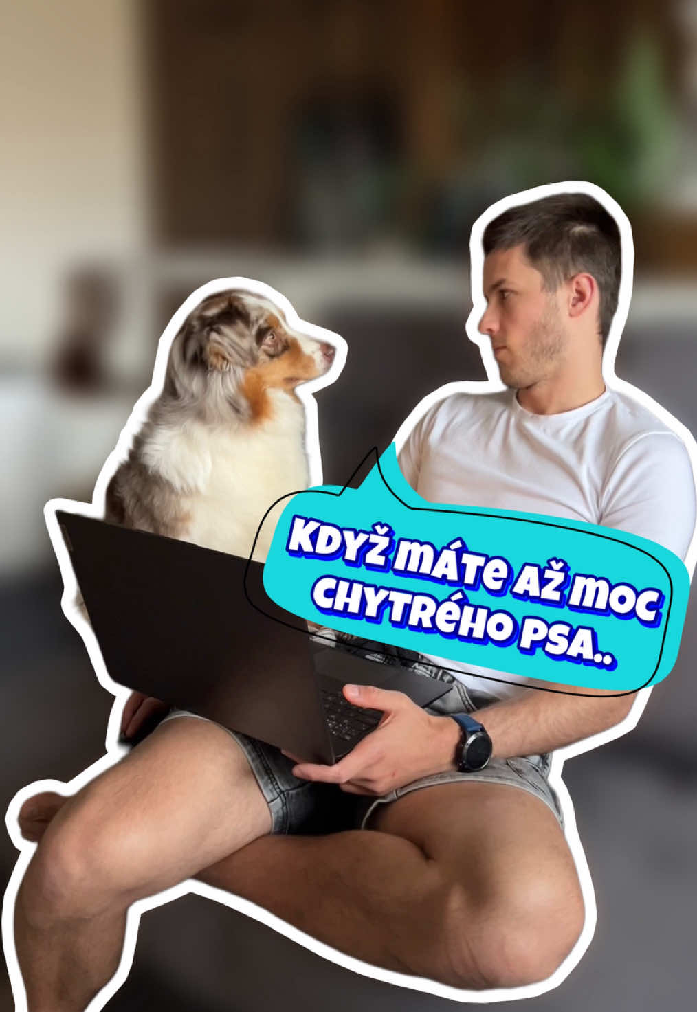 Taky máte doma přechytralého psa? 😂 herohero.co/propohyb  . . . #propohyb #fyziofitness #fyp #dog 