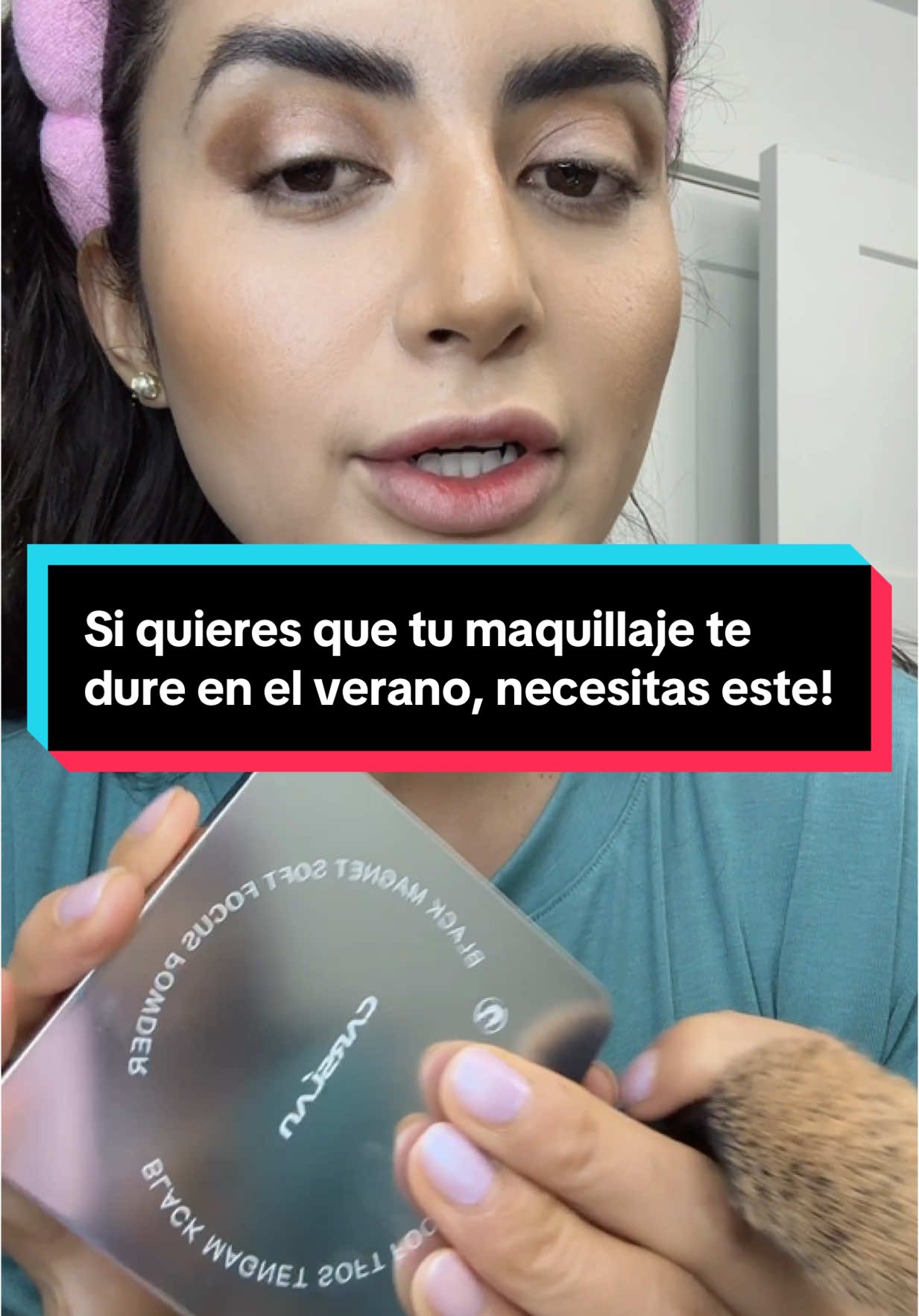 El secreto para una piel de porcelana todo el día 🔒 Este setting powder es verano-proof ☀️ #MakeupHack #SettingPowder #PielPerfecta #MaquillajeVerano #TikTokBeauty #BeautyTips #Verano2025 #MakeupDuradero #MaquillajeResistente #TikTokMakeup #BeautyTok