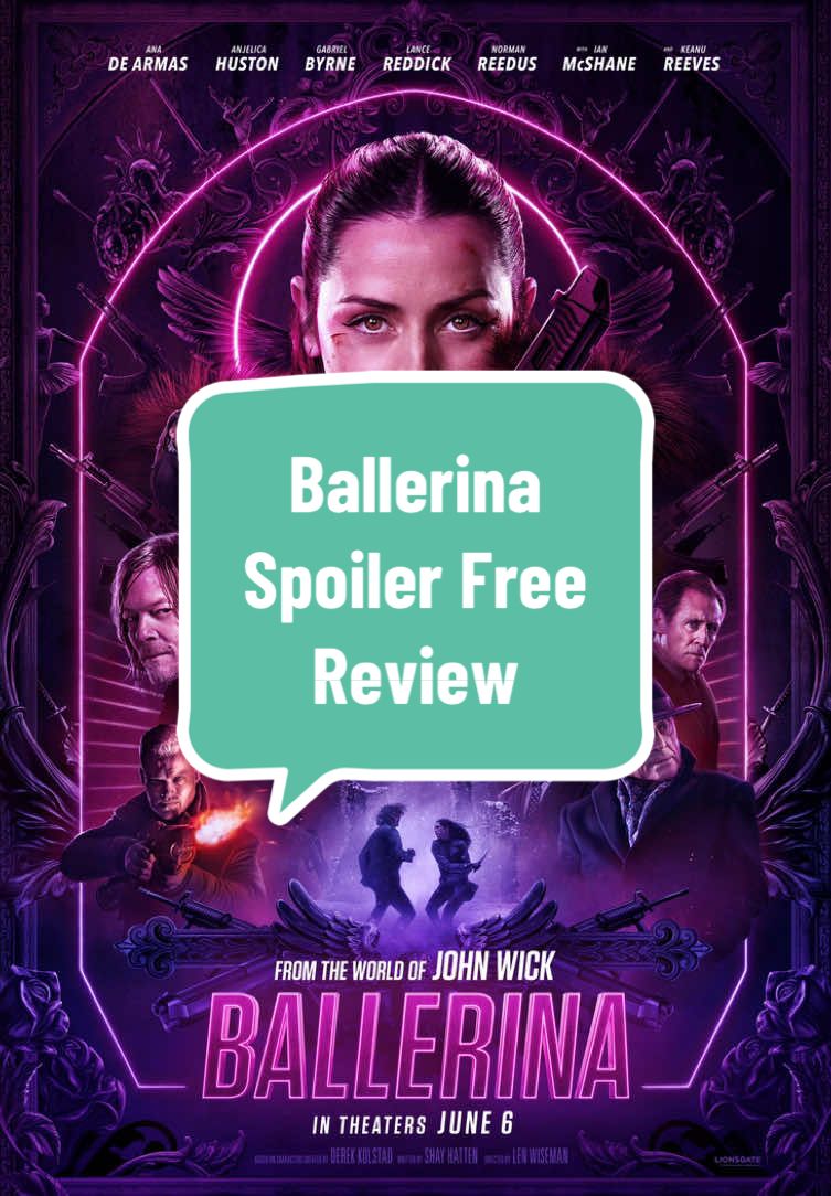 I LOVE JOHN WICK!! #johnwick #ballerinamovie #filmtok #films #movietok #movie #movies #spoilerfreereview #moviereview 