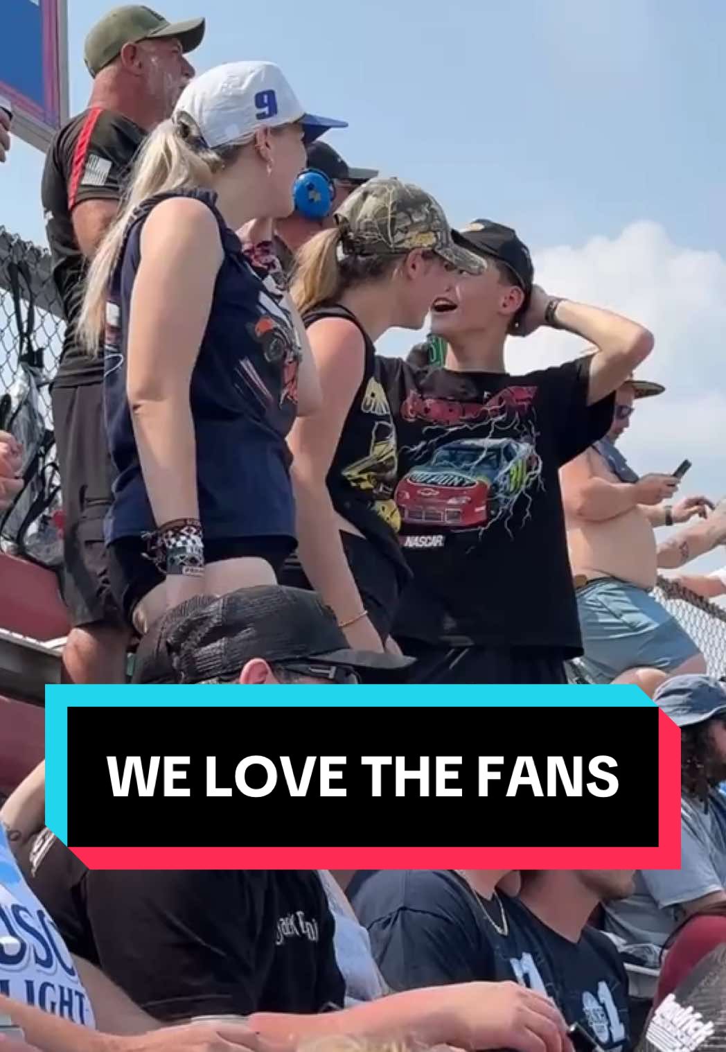 We ♥️ our fans. #NASCAR