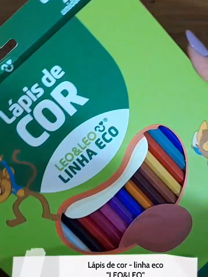 Lápis de cor Leo&Leo linha ECO 24 cores!! Link da loja na BIO 📌🤩 . . . . . #bobbiegoods #arte #shopee #fypシ゚ #fyyyyyyyyyyyyyyyy 