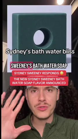 SYDNEY SWEENEY BATH WATER SOAP UPDATE 😳 sydney sweeney soap ad dr squatch bathwater bar bliss scent new reaction response interview movie red carpet 😓 what do you think? 👀