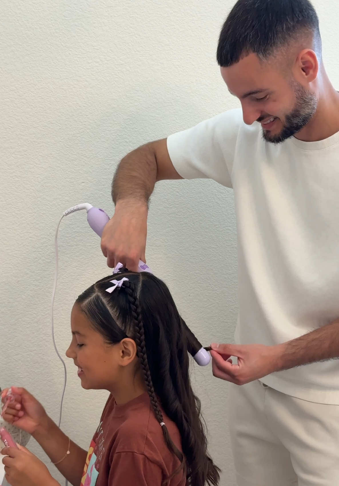 Girls hairstyle #everythingdad #singledad #girlshairstyle #hairstyleideas