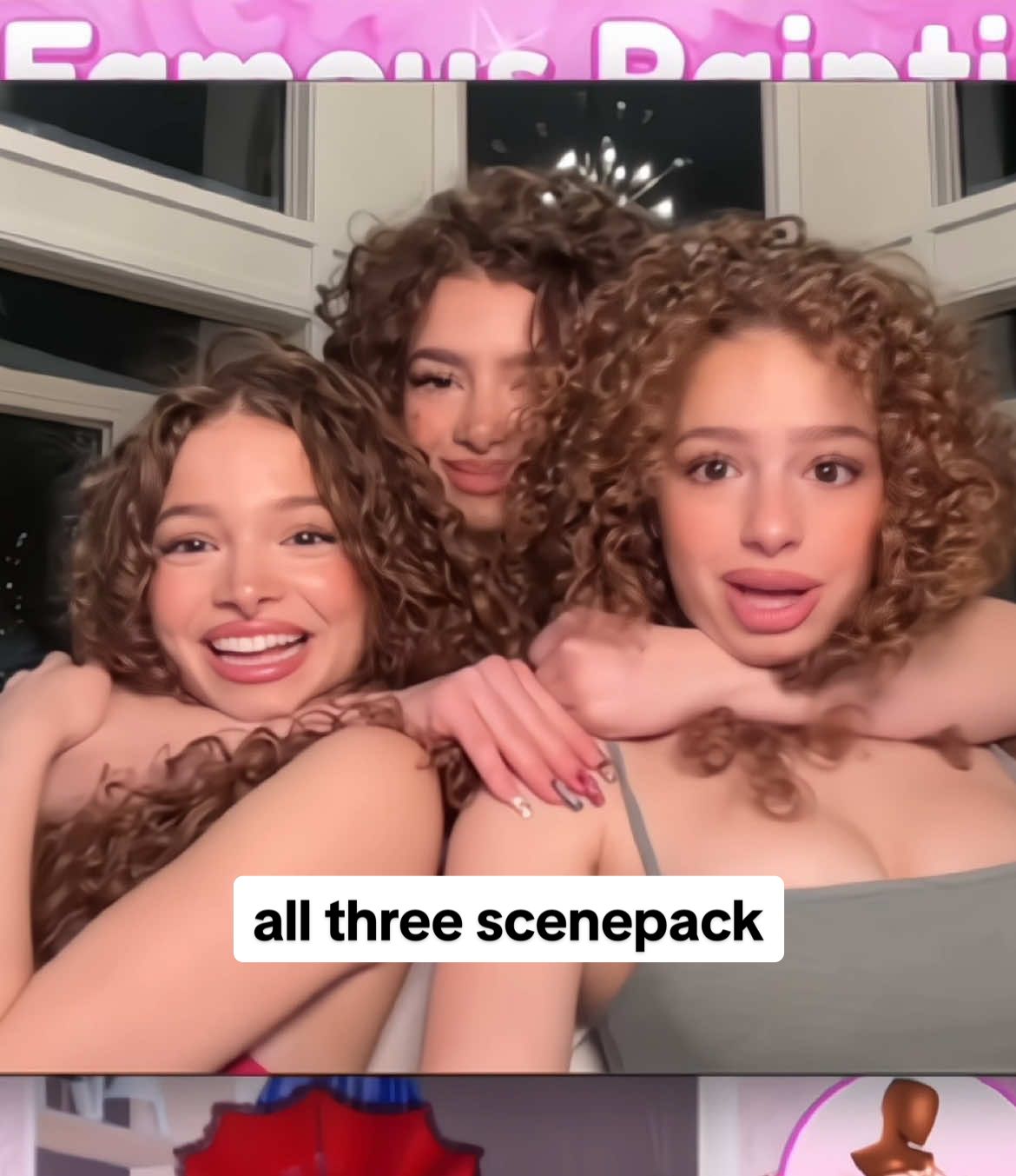 CUTE/SOFT SCENEPACK OF ALL THREE KALOGERAS SISTERS TO USE FOR EDITS GOOD QUALITYYY - this was highly requested!! ill try to tag ppl that requested this #fyp #edit #kalogerassisters #scenepack #kalogerassistersclips #hotclips #goodquality #cuteclips #foryou #viral #goodquality #foryoupage #cute 