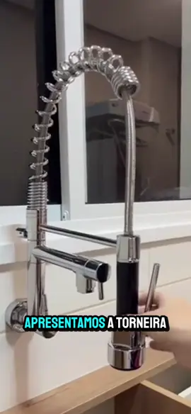 Torneira gourmet mono comando com spray extensor. Linda, prática e eficiente.  #tiktokshopchegou #CompreiNoTikTok #reformadecasa #torneiragoumert #torneira #cozinha #facavocemesmo #decoracao #decoracaodecasa 