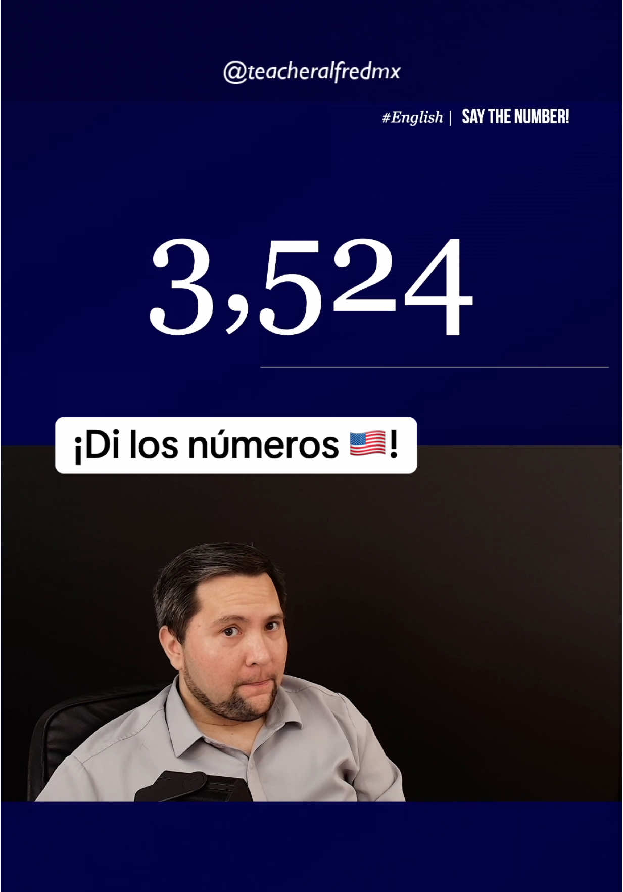 🔢🇺🇸 #english #ingles #learnenglish #aprendeingles 