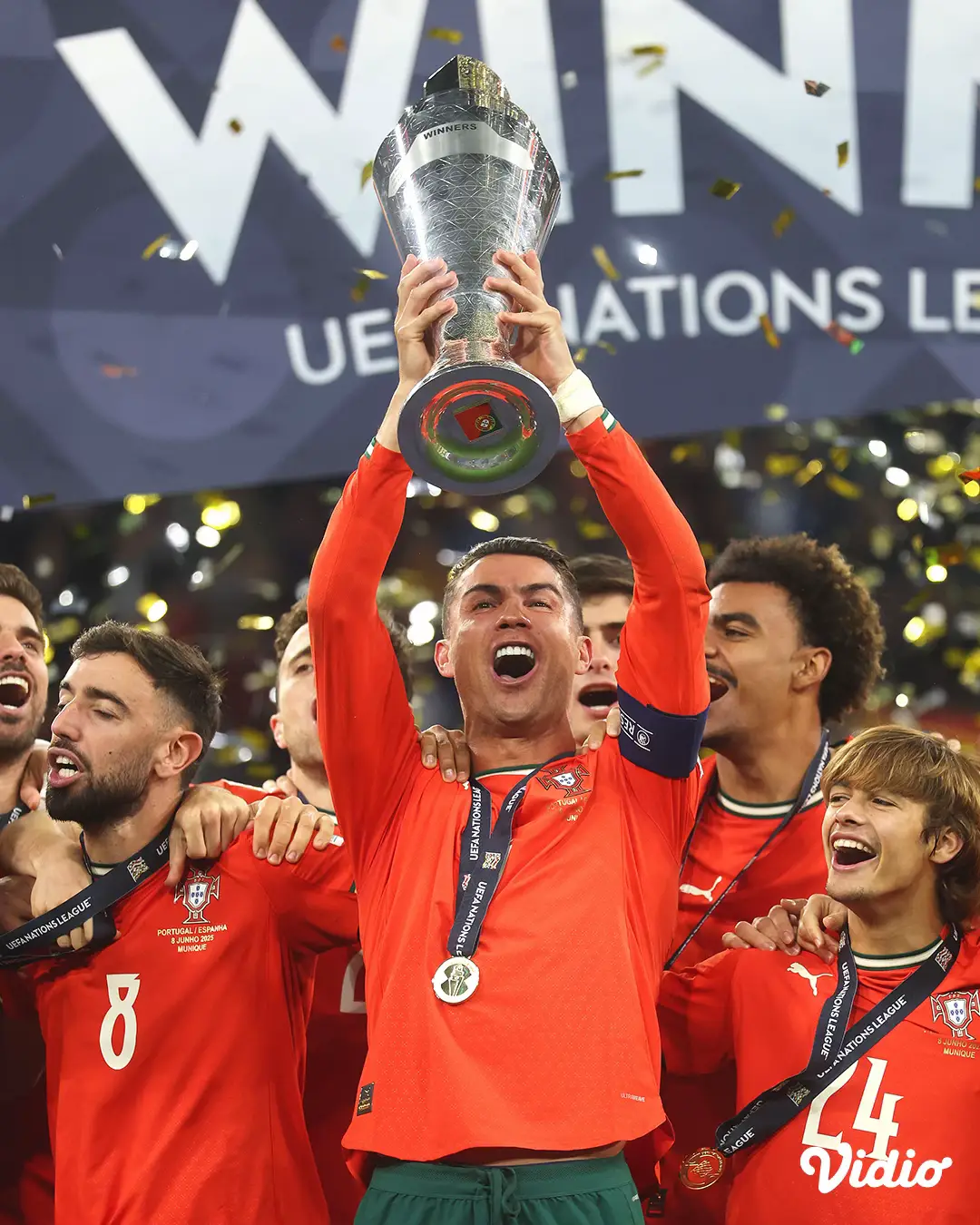 𝐇𝐚𝐩𝐩𝐲 𝐄𝐧𝐝𝐢𝐧𝐠 𝐑𝐨𝐧𝐚𝐥𝐝𝐨 di final UEFA Nations League 2025 🥹🏆