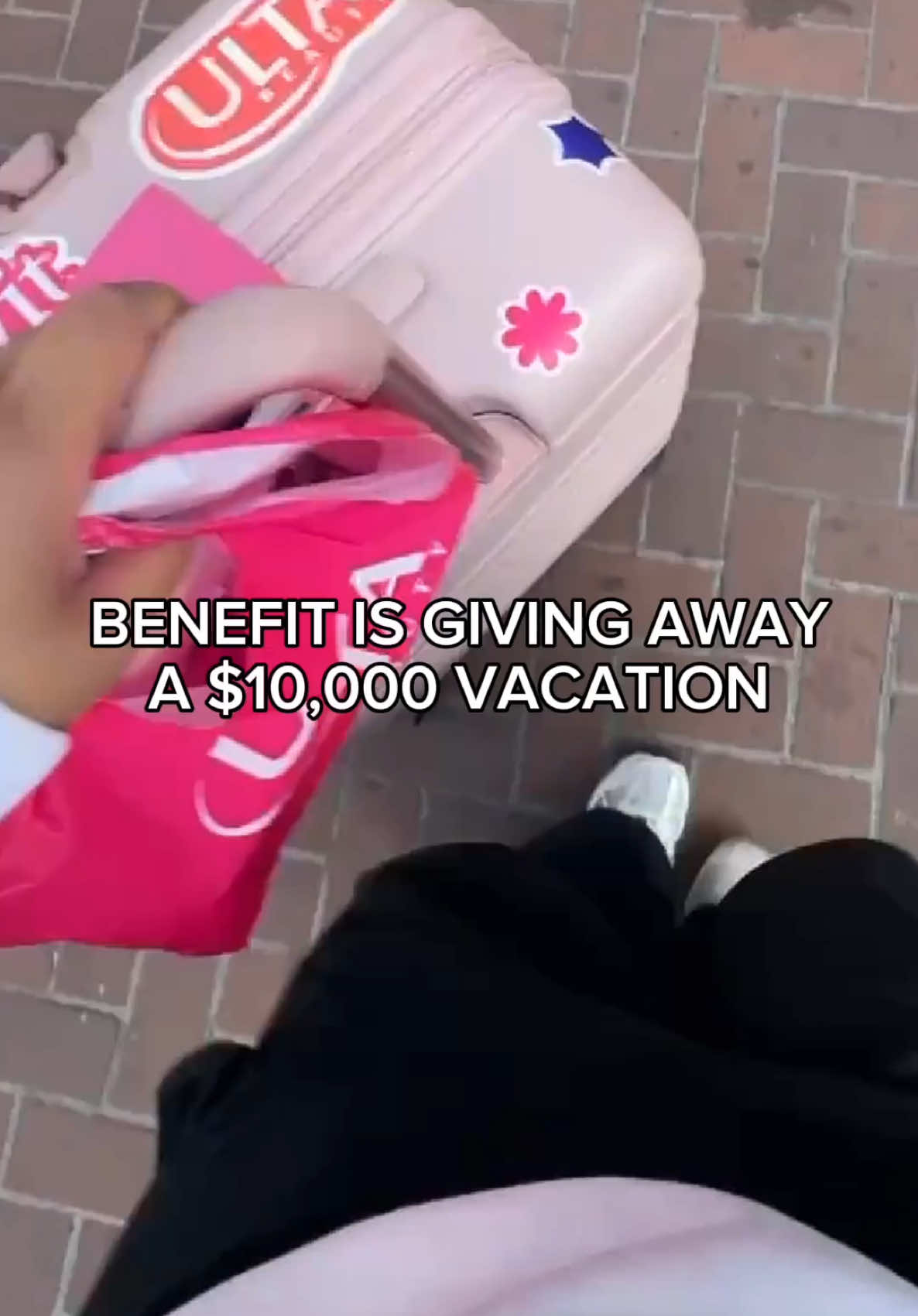 Pack your beauty bags because we're giving away TEN $10,000 vacations, product-packed BEIS suitcases, free services, and MORE prizes in this summer’s Pink Dream Giveaway 💖  From 6/8-7/5, anyone can participate for the chance to win big when they shop Benefit at @ultabeauty! Link in bio for details on how to enter. The best part? Everyone’s a winner!  #benefitcosmetics #pinkdreamgiveaway  #fyp 