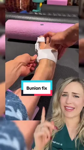 It's tempting, but it won't fix it :( #bunioncorrector #bunion #foothealth #doctorreacts