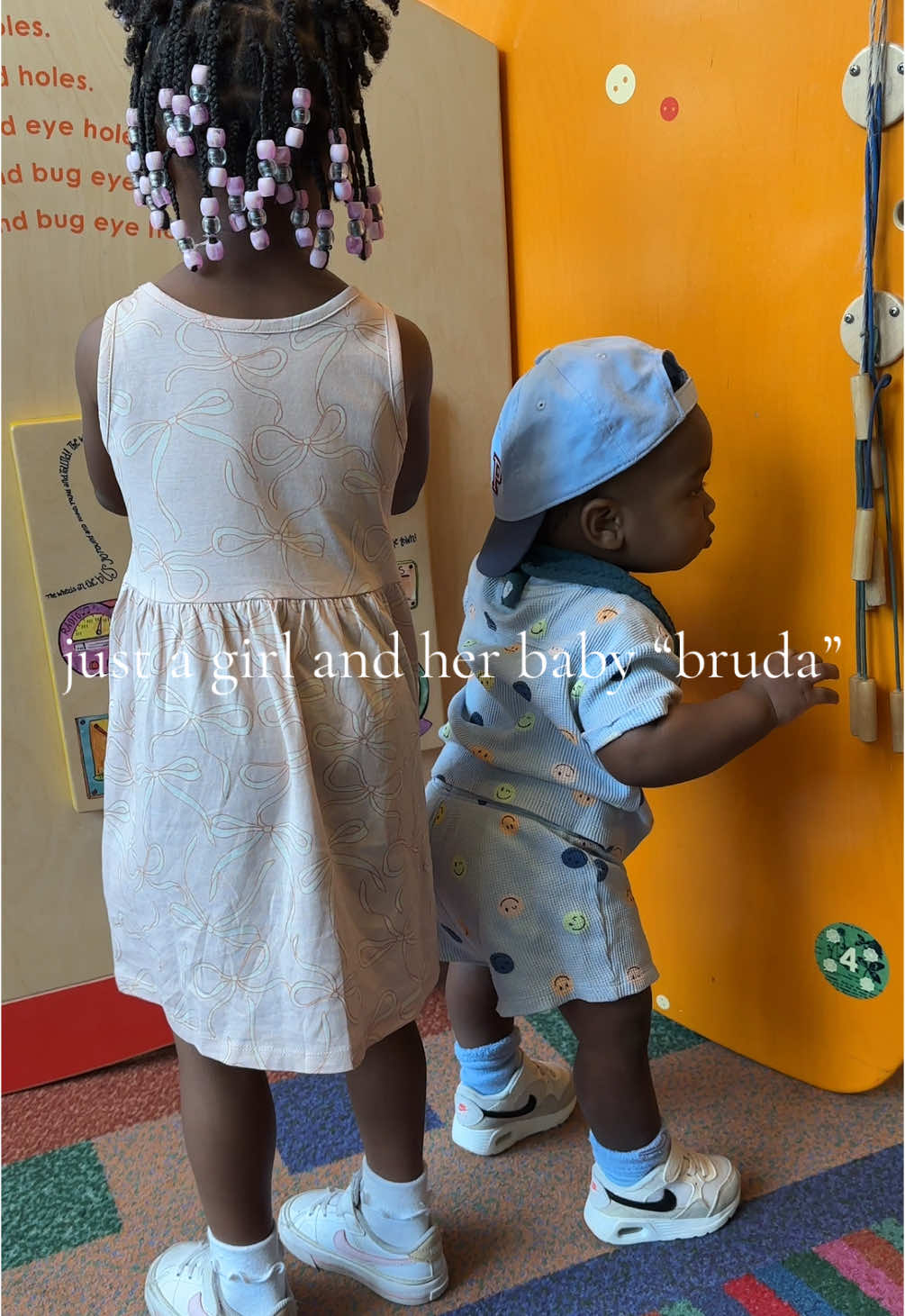 I just love their bond and seeing them grow together 🥹 #brothersister #Siblings #brotherandsistergoals #3yearagegap #momlife 