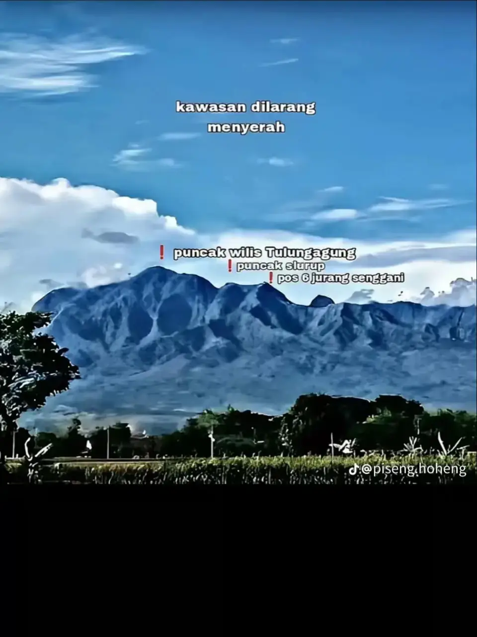 pendakian wilis via jurang senggani cocok untuk pemula😇#pendakiindonesia #gunungwilisviajurangsenggani #tulungagung24jam #puncakslurupwilis 