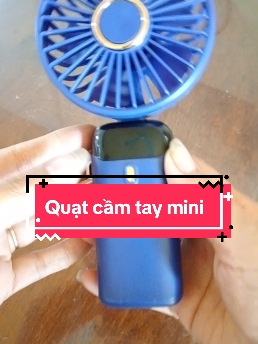 1 e quạt chân ái cho mùa hè này#quatcamtaymini #quattichdien 