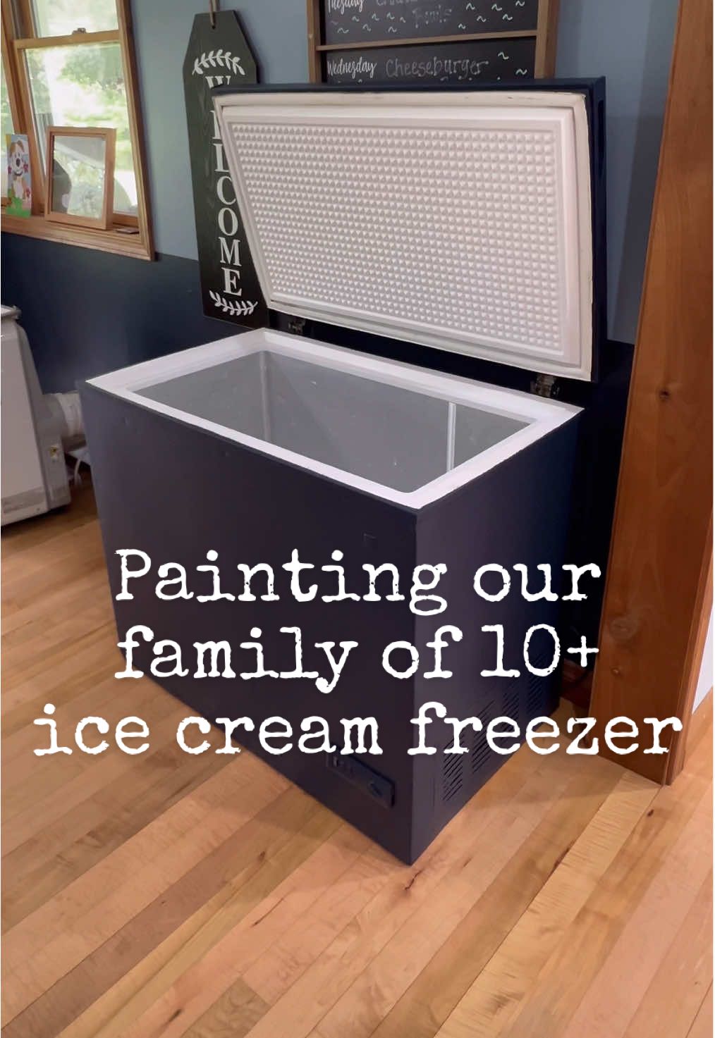 Replying to @Recipes From Michelle after several days of working on this ice cream freezer it is now finished and I’m ready to head to the store to do a huge ice cream grocery haul 