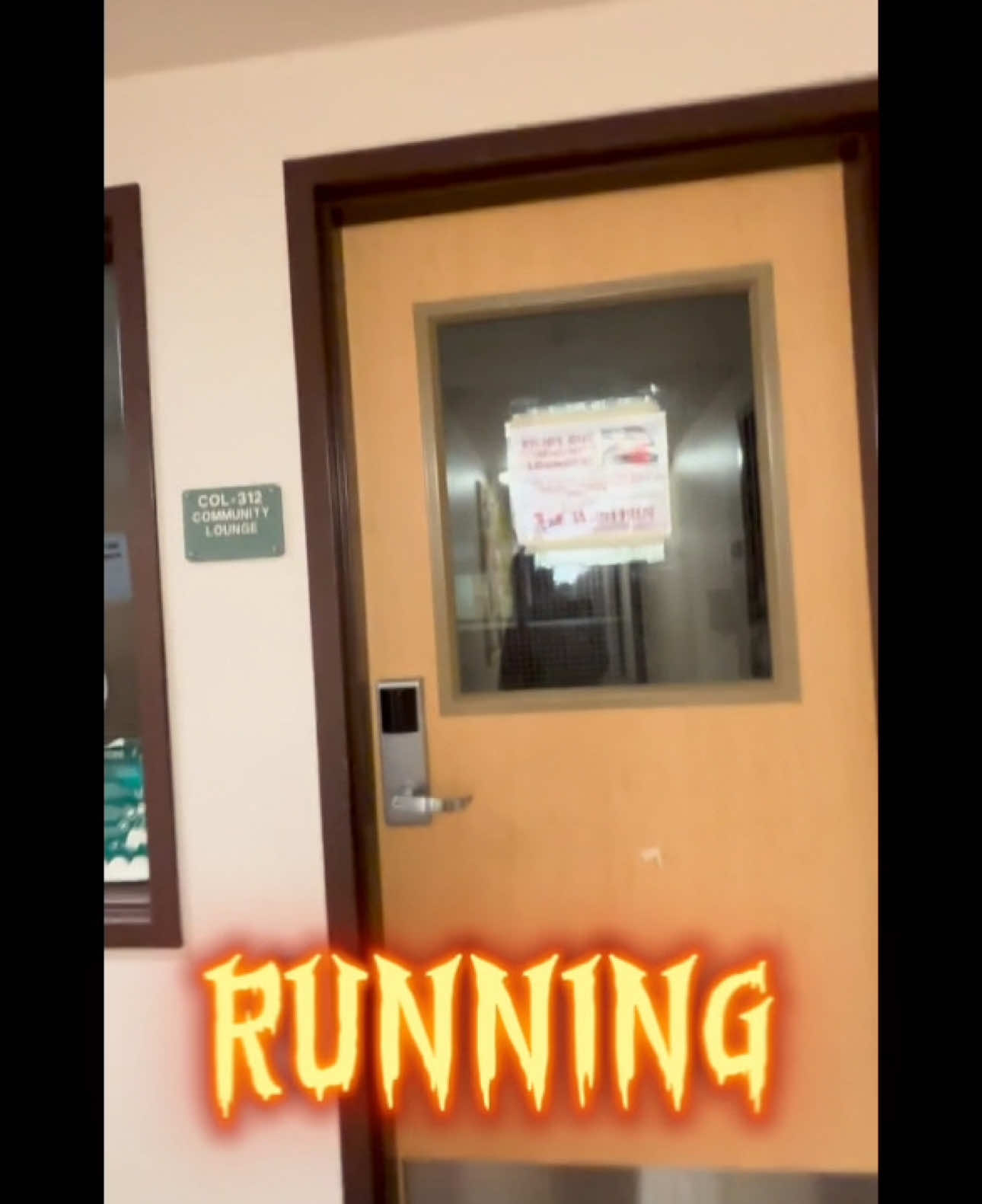 Ghostly figure captured running #Ghost #spooky #paranormal #Foryou #FYP #scary #creepy 