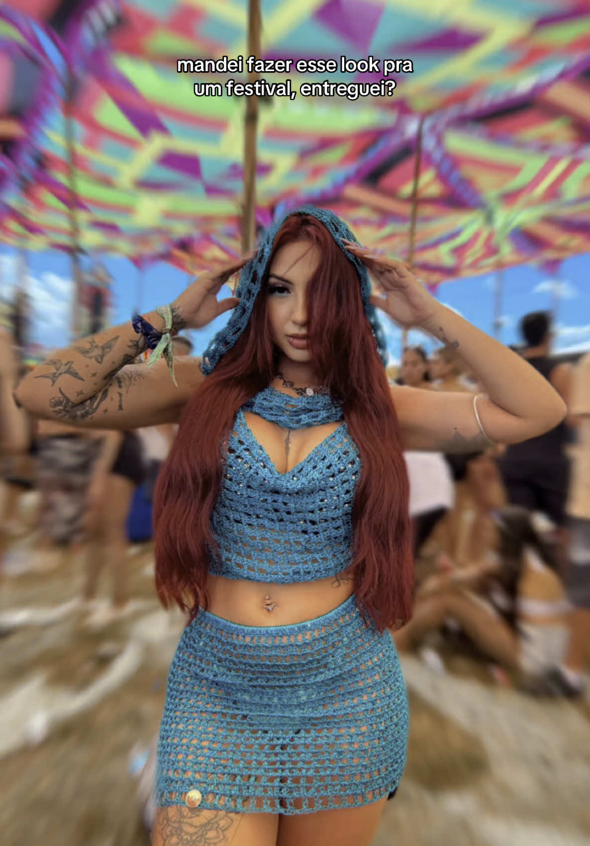 Gostaram do look? Usariam, me contem🤍 #lookfestival #lookrave #rave #musicaeletronica #psy #elaedarave #movingfestival 