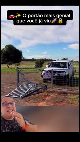 Você nunca viu um portão automático como esse aqui... sem motor, sem controle, sem energia! Parece mágica, mas é engenharia pura: o portão abre com o peso da roda do carro e se fecha sozinho logo depois. Isso mesmo... totalmente mecânico e 100% funcional!