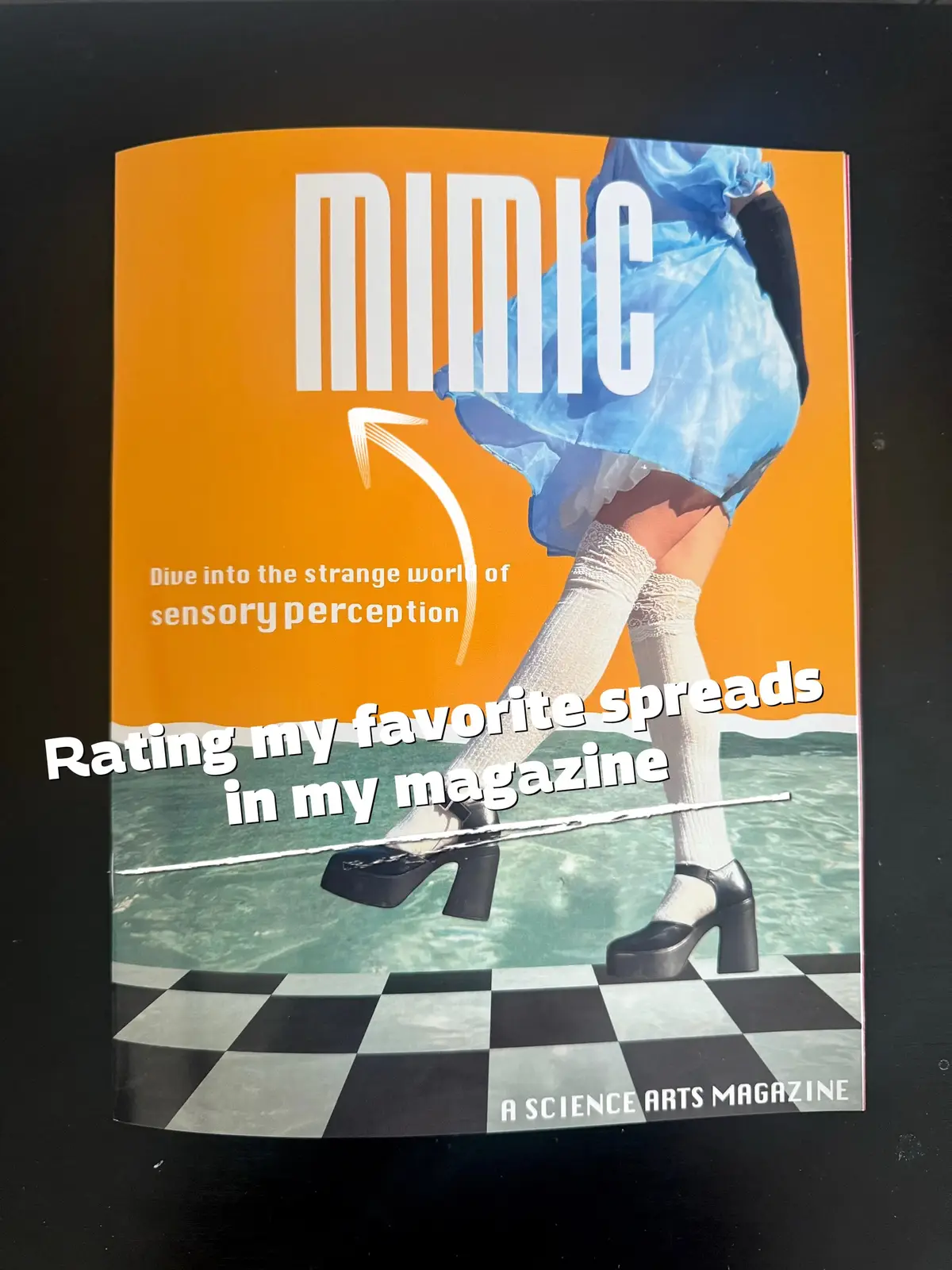 I wanted MIMIC to be colorful and full of art. The articles are written by trained science communicators and/or writers and poets. I think science is only as important as it is relatable, moving, and useful to people, so we tried to incorporate our own experiences along with findings from studies. The next edition will tie  more into larger social issues as well. This first edition is everything to do with the senses - so dive in for an immersive sensory experience that will hopefully entertain and teach you a thing or two you may not have known before 🫶🏻 link is in bio and feedback is encouraged! I’d love to hear your thoughts and what you’d like to see in future editions #creatives #smallbusiness #zine #art 