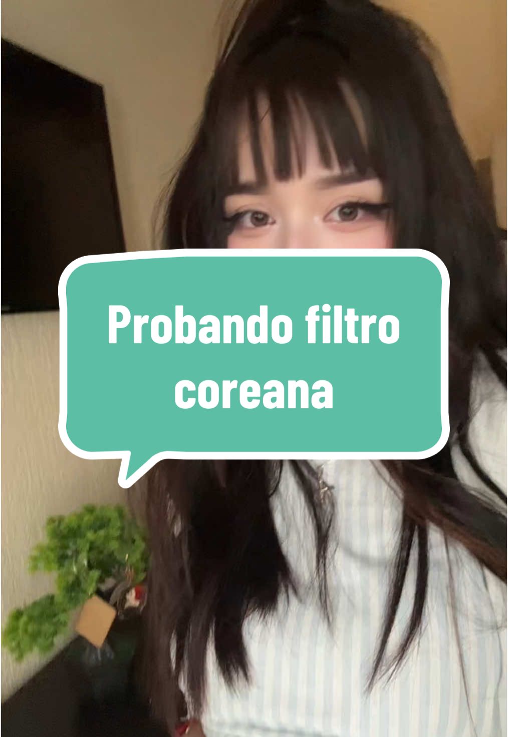 No me gustó😭. #paratii #fyp #filtrosdetiktok #filtrocoreano #probandofiltros 